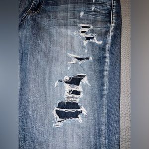 Lane Bryant Distressed Capris